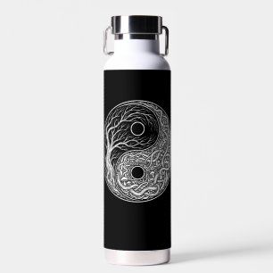 Yin Yang symbool Levensboom Waterfles