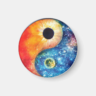 yin-yang-symbool magneet