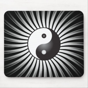 Yin Yang Symbool: Mousepad Muismat