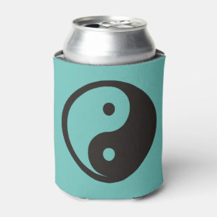 Yin Yang Symbool - ontwerp van vast tattoo Blikjeskoeler