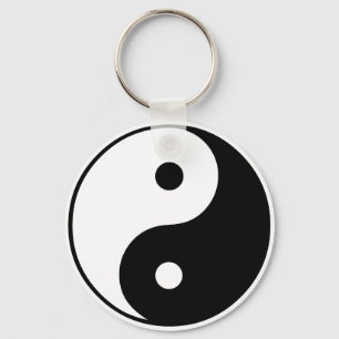 Yin Yang Symbool: Sleutelhanger