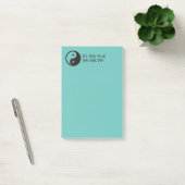 Yin Yang-symbool - solide tatoeage ontwerp Post-it® Notes (Kantoor)
