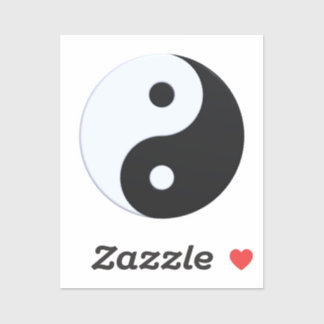 Yin-yang-symbool Sticker