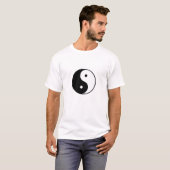 yin yang symbool t-shirt (Voorkant volledig)