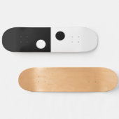 Yin Yang Symmetrie Skateboard (Horizontaal)