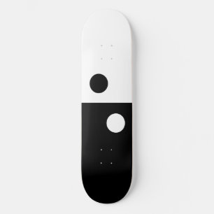 Yin Yang Symmetrie Skateboard