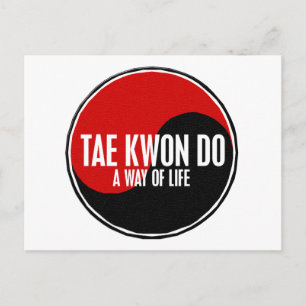 Yin Yang Tae Kwon Do 1 Briefkaart