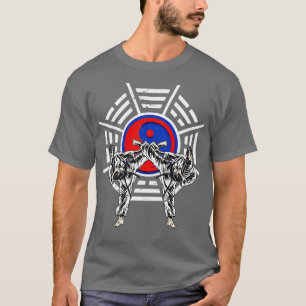Yin Yang Taekwondo Martial Arts T-shirt