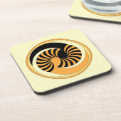 Yin Yang Tiger Onderzetters (Linkerzijde)