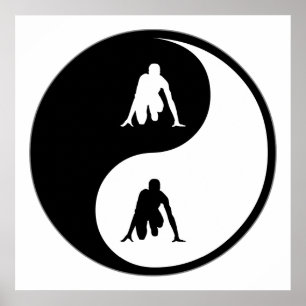 Yin Yang Track Poster