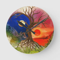 Yin Yang Tree Landschap