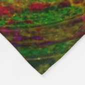 Yin Yang Tree of Life Green Fleece Deken (Hoek)