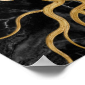 Yin Yang Tree of life - Marbles and Gold Poster (Hoek)