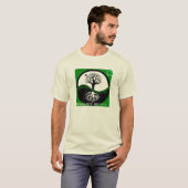 Yin Yang Tree Recyclen tshirt (Voorkant volledig)
