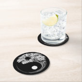 Yin Yang Tree Ronde Kartonnen Onderzetter (Insitu)