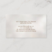 Yin Yang Tree Visitekaartje (Achterkant)