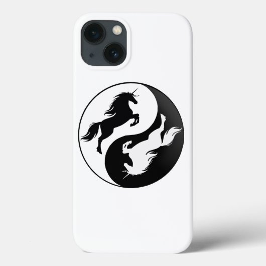 Yin Yang Unicorn iPhone 6 Coque (Verso)