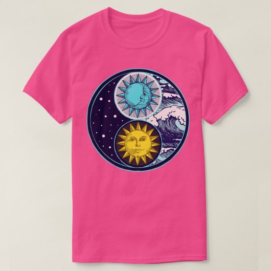 Yin Yang Universe T-shirt (Design voorkant)