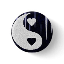 YiN-Yang van de Liefde Button