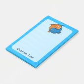 Yin Yang Vis Cartoon Post-it® Notes (Schuin)