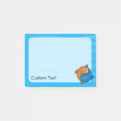 Yin Yang Vis Cartoon Post-it® Notes (Voorkant)