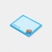 Yin Yang Vis Cartoon Post-it® Notes (Schuin)