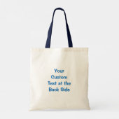 Yin Yang Vis Cartoon Tote Tas (Achterkant)
