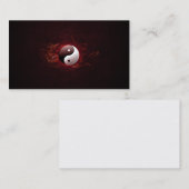 yin yang visitekaartje (Voorkant / Achterkant)