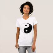 Yin Yang Vrouwen T-shirt (Voorkant volledig)