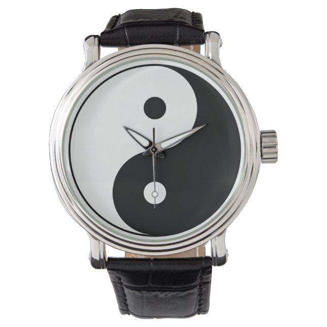 Yin Yang Watch Horloge (Voorkant)