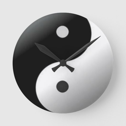 Yin Yang Watch Ronde Klok (Voorkant)