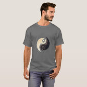 Yin-Yang Wing Emblem T-Shirt – Dark Fantasy (Devant entier)