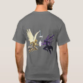 Yin-Yang Wing Emblem T-Shirt – Dark Fantasy (Dos)