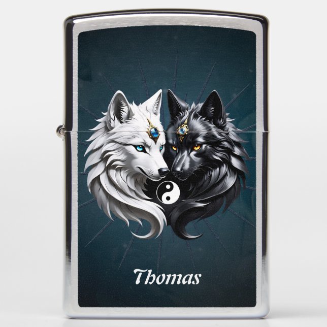 Yin Yang Wolven. (Voorkant)