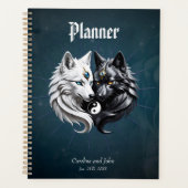 Yin Yang Wolven. Planner (Voorkant)