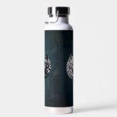 Yin Yang Wolven. Waterfles (Rechts)