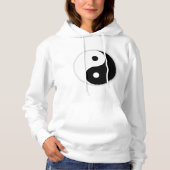 Yin Yang Womens Hoodie (Voorkant)