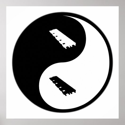 Yin Yang Xylophone Poster (Voorkant)