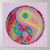 YIN YANG YinYang Chinese Life Balance Symbol Poster (Voorkant)