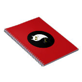 Yin Yang Zen Chat Carnet Spiral (Côté Droit)