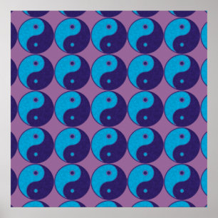 yin yang zen poster