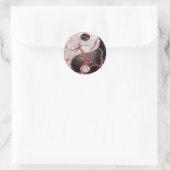 Yin Yang Zijn Levende sticker (Tas)