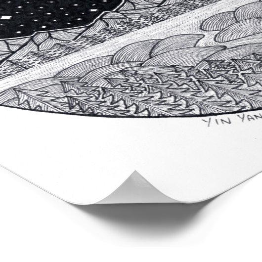 Yin Yangscape Poster (Hoek)