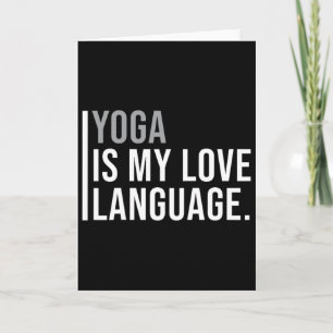 Yin Yoga Meme Citaat  Kaart