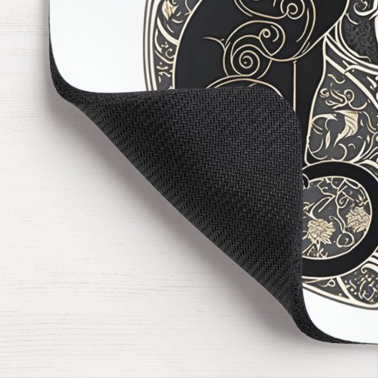 Ying en Yang Cats Muismat (Hoek)