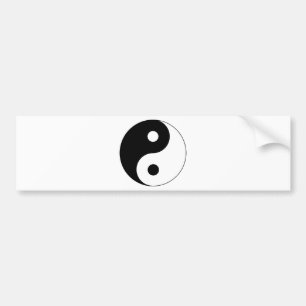 Ying Yang Bumpersticker