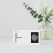 Ying Yang Carte de visite (Debout devant)