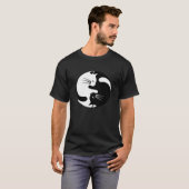 Ying yang cat Essential T-shirt (Voorkant volledig)