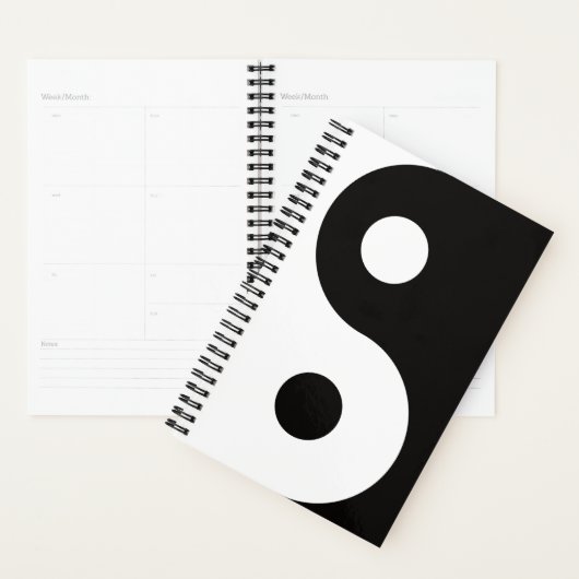 Ying Yang dualiteiten Planner (Display)