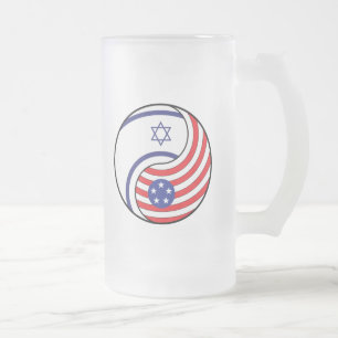 Ying Yang Israel America Matglas Bierpul